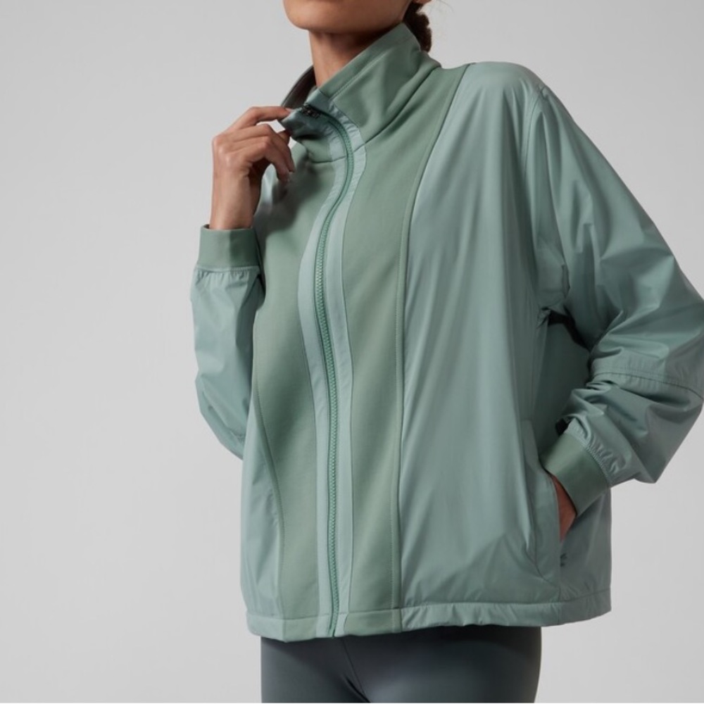Athleta Evolve Hybrid Fleece Jacket - Size XL only worn twice.